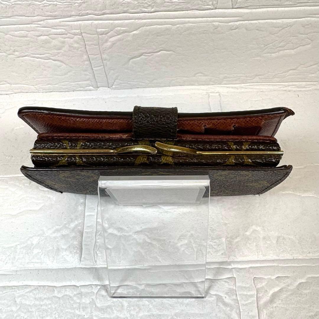 Louis Vuitton モノグラム ヴィエノワ 二つ折り財布 ガマ口
