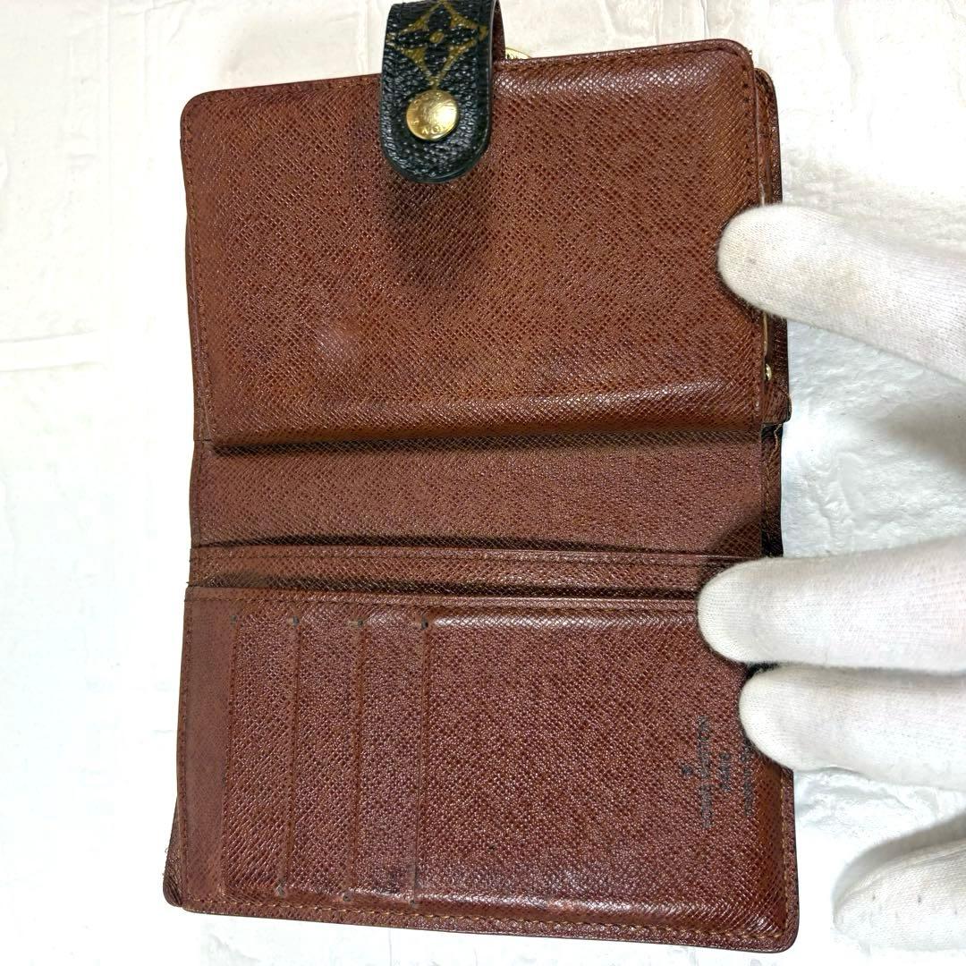 Louis Vuitton モノグラム ヴィエノワ 二つ折り財布 ガマ口