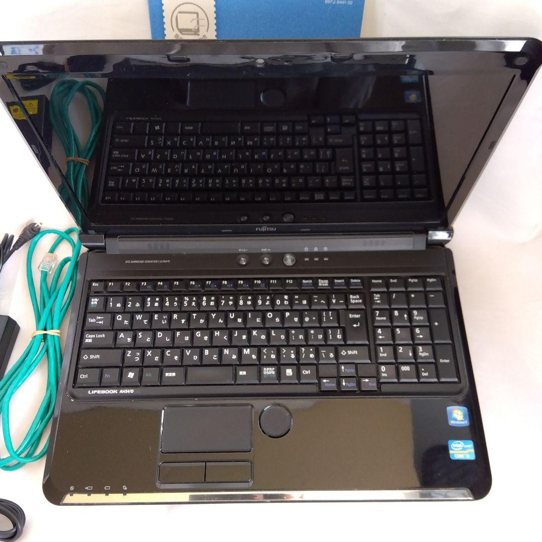 LIFEBOOK AH54／D FMVA54DB〔Windows 10〕パソコン