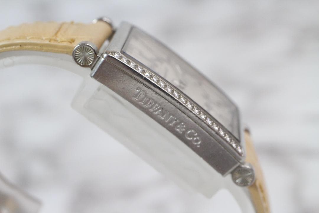 ♡稼働品 Tiffany & Co ダイヤモンド付 時計 Z3000.10.10
