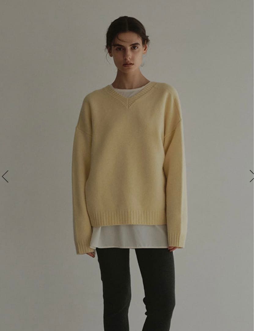 ETRE TOKYO Vネック2wayニットプルオーバー