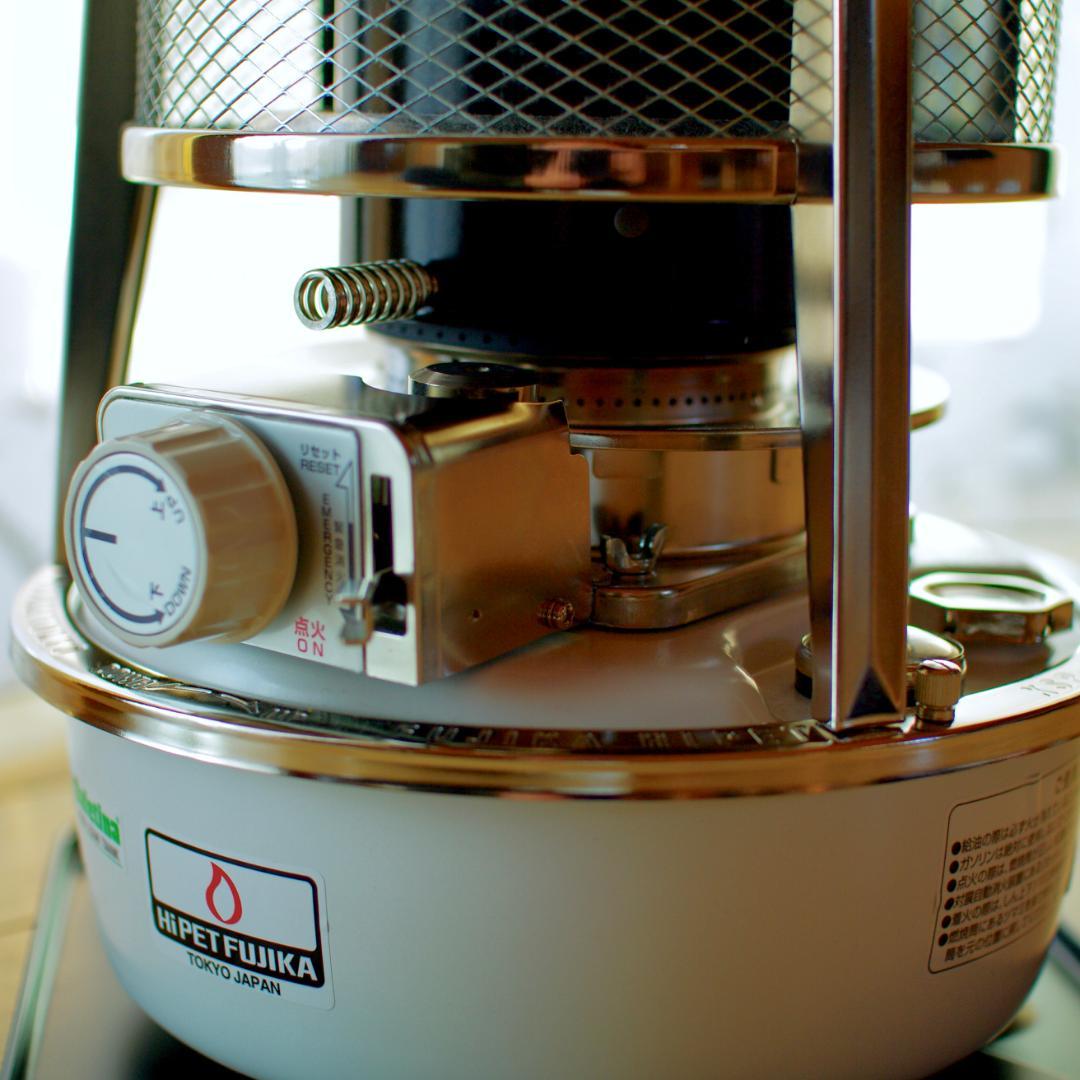 きれいな焼色の天板です! !　フジカハイペット ホワイト 反射板付き