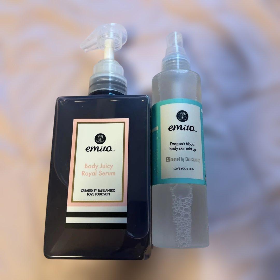 emito Body Juicy  Serum & ボディミスト