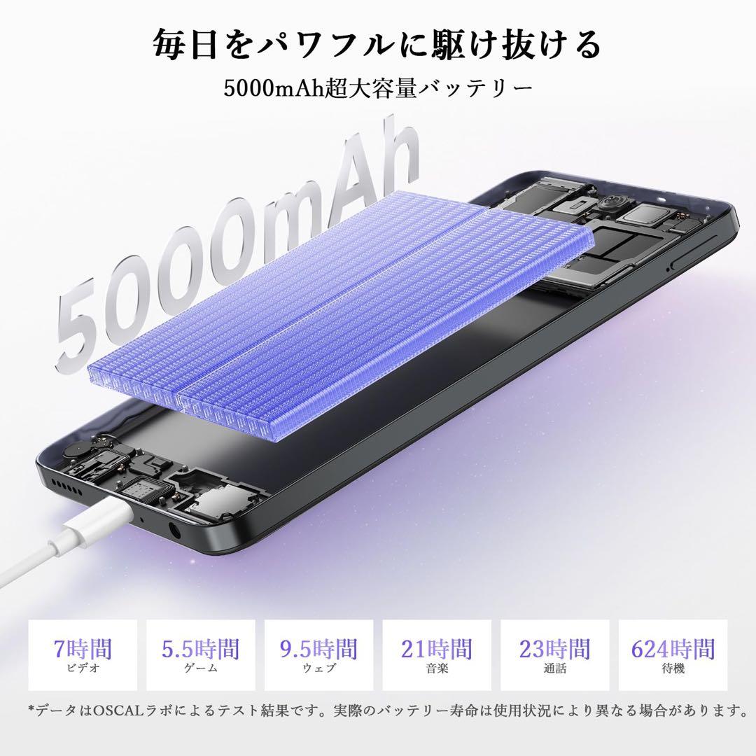 Android14 Go SIMフリー 6GB/64GB スマホ