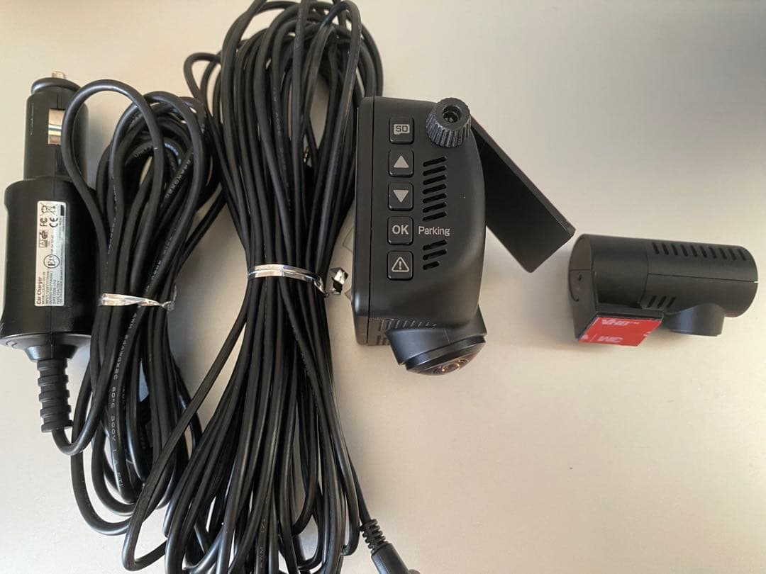 ユピテル Q-30R 360°前後カメラ ドライブレコーダー