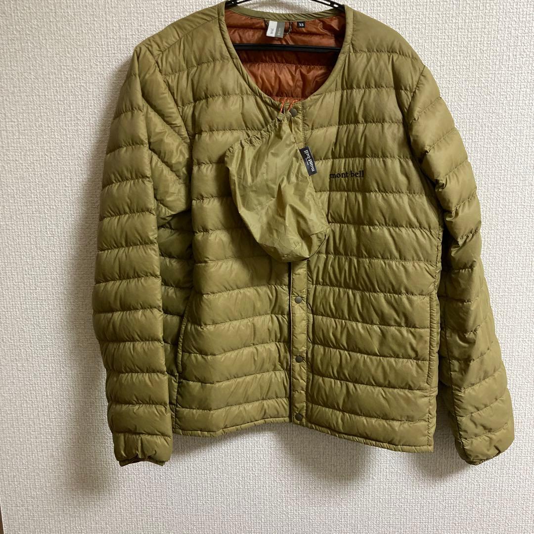 1/31削除します極美品 モンベル スペリオダウン　XS ベージュ　レディースM