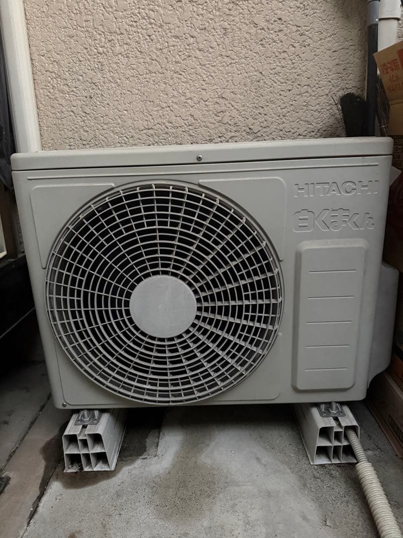 HITACHI RAC-AJ25G エアコン　室外機