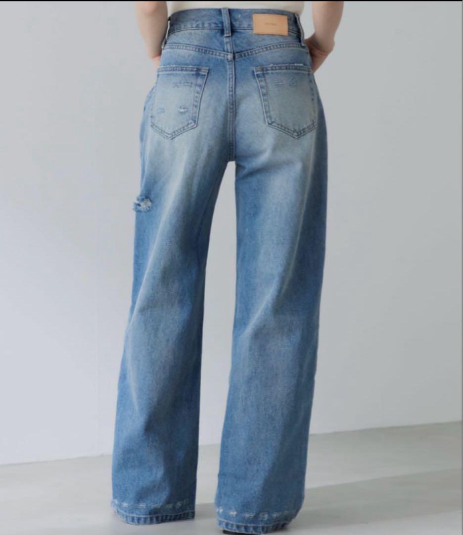 SENEE セニー　ルーズビンテージライクデニム Mサイズ