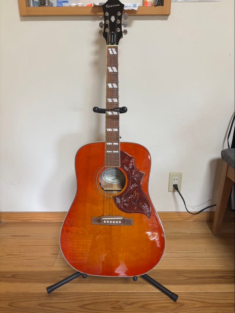 Epiphone エピフォンby Gibson ハミングバード　美品　エレアコ