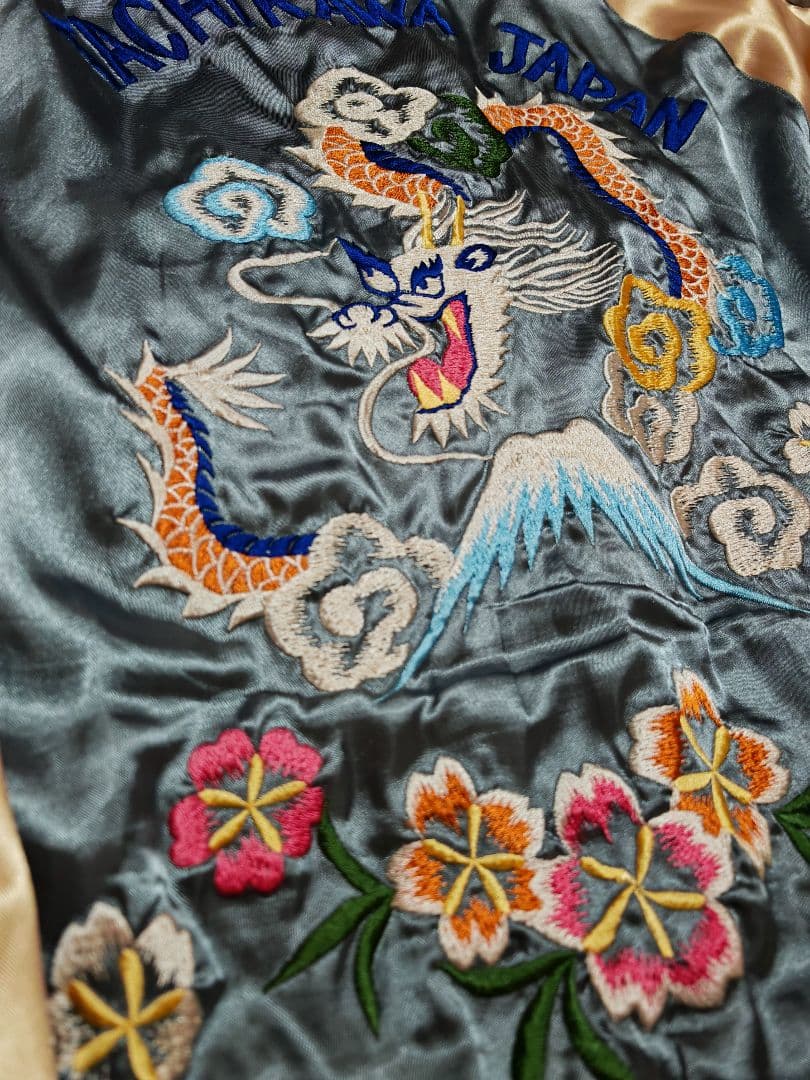 テーラー東洋 ２面用 虎龍 日本限定 スカジャン vintage サテン