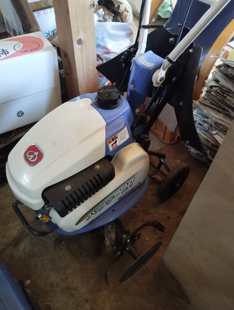 【専用】たーたん様　家庭菜園用管理機 パンジー27 KM27[2.7PS]