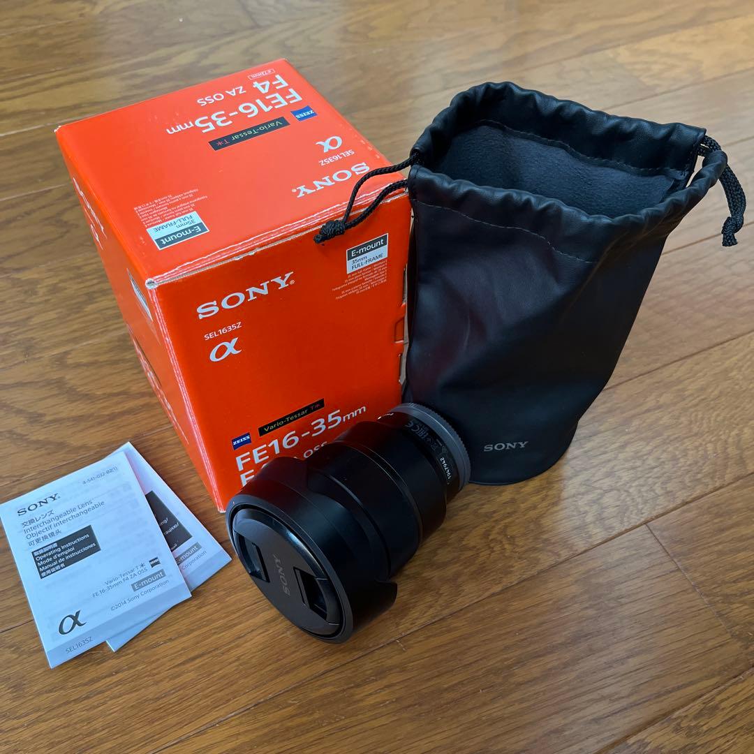 [美品]SONY FE16-35F4ZA OSS Eマウント SEL1635Z
