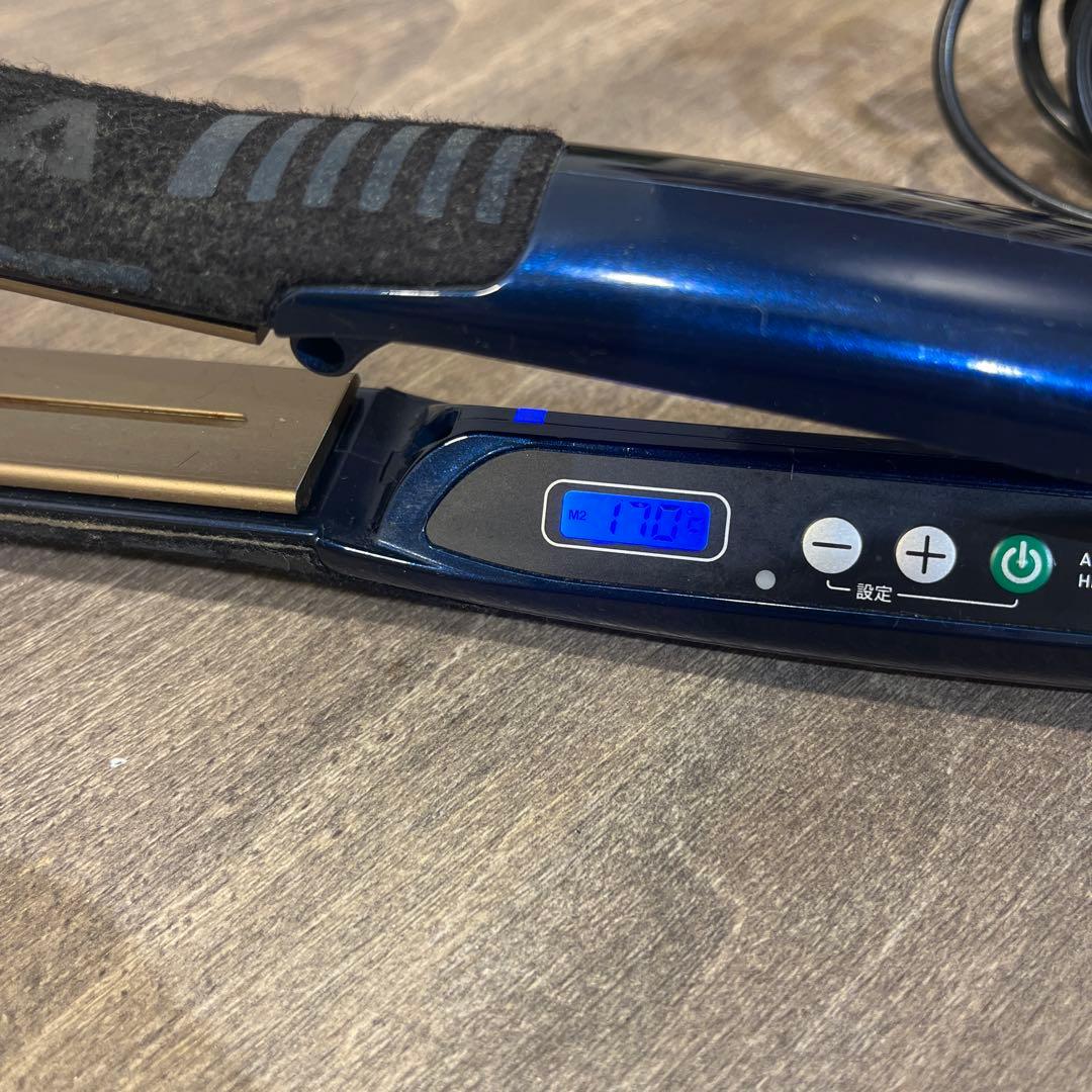 ルベル　PLIA ストレートヘアアイロン ネイビー