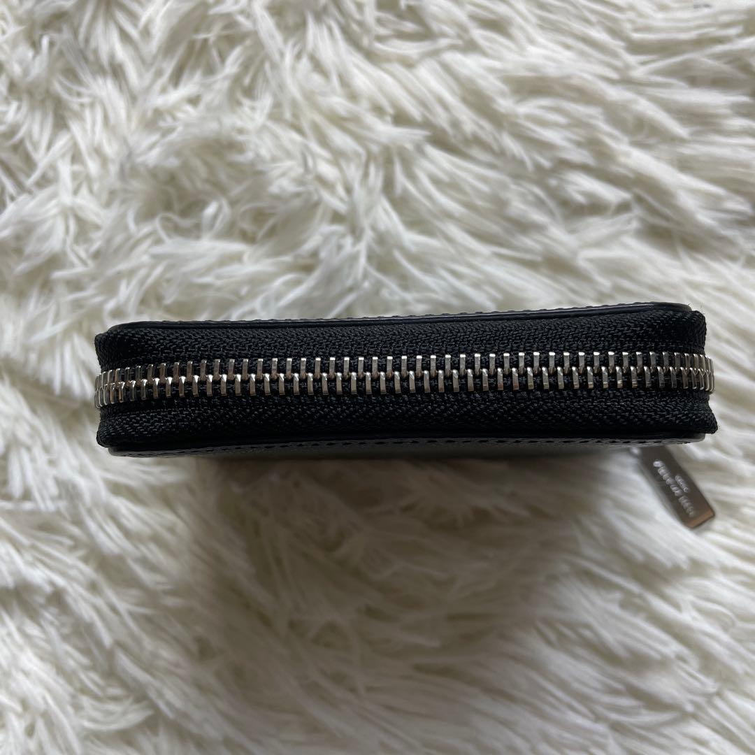ペッレモルビダ ケース 財布 ラウンドファスナー サフィアーノ ブラック