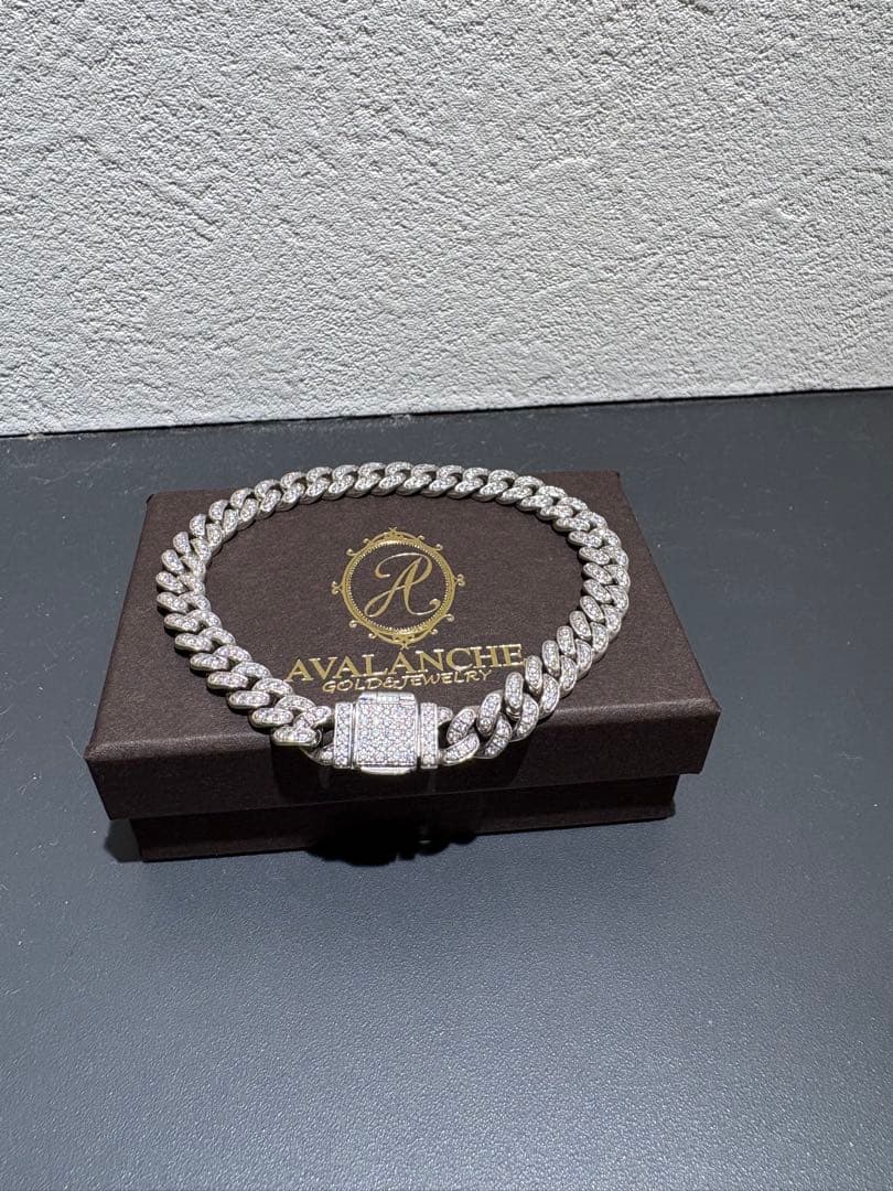 AVALANCHE マイアミブレスレット　アヴァランチ　幅7mm 長さ19cm