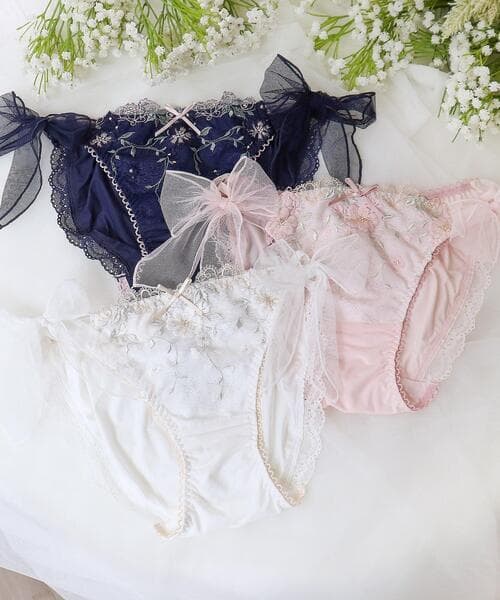 akane* シュクリエシリーズ (スリップ・ソフトブラ・ショーツ)