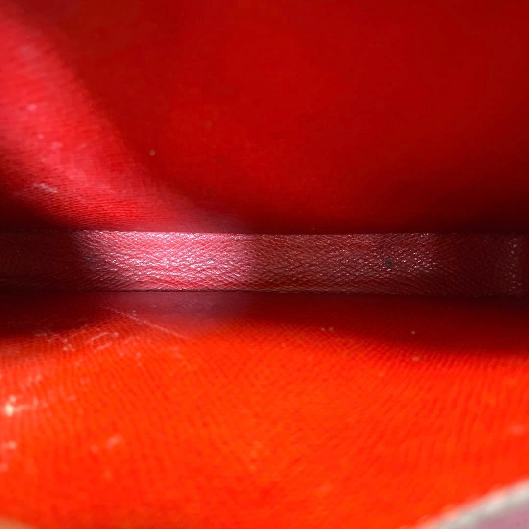 【MORABITO】モラビト レザー レッド ゴールド金具 2WAYハンドバッグ