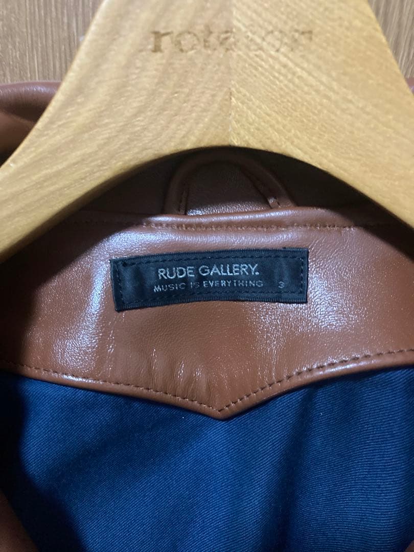 ルードギャラリー rude gallery レザー ライダース　ジャケット