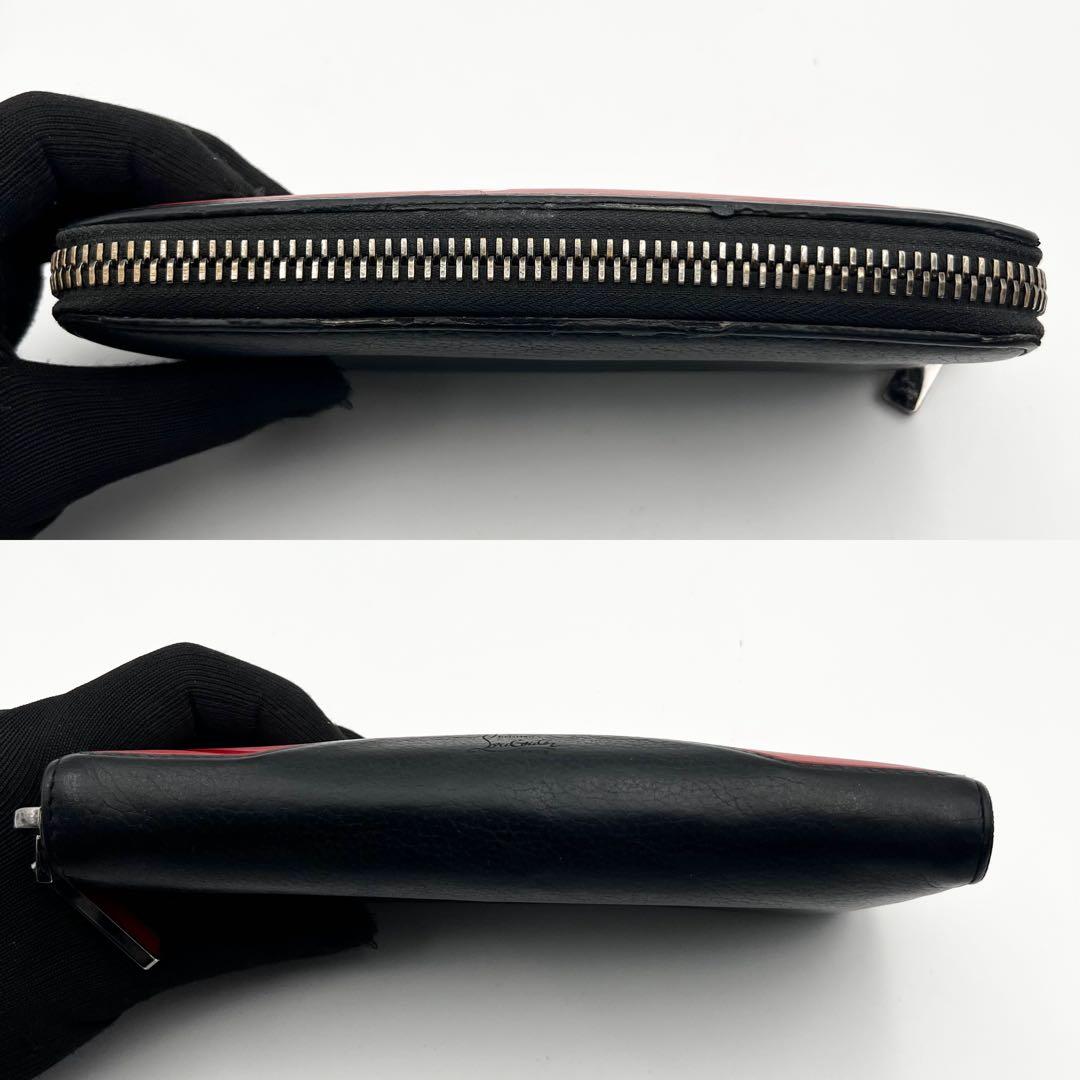 クリスチャン ルブタン 長財布 パネトーネ ラバーソール デカロゴ レザー