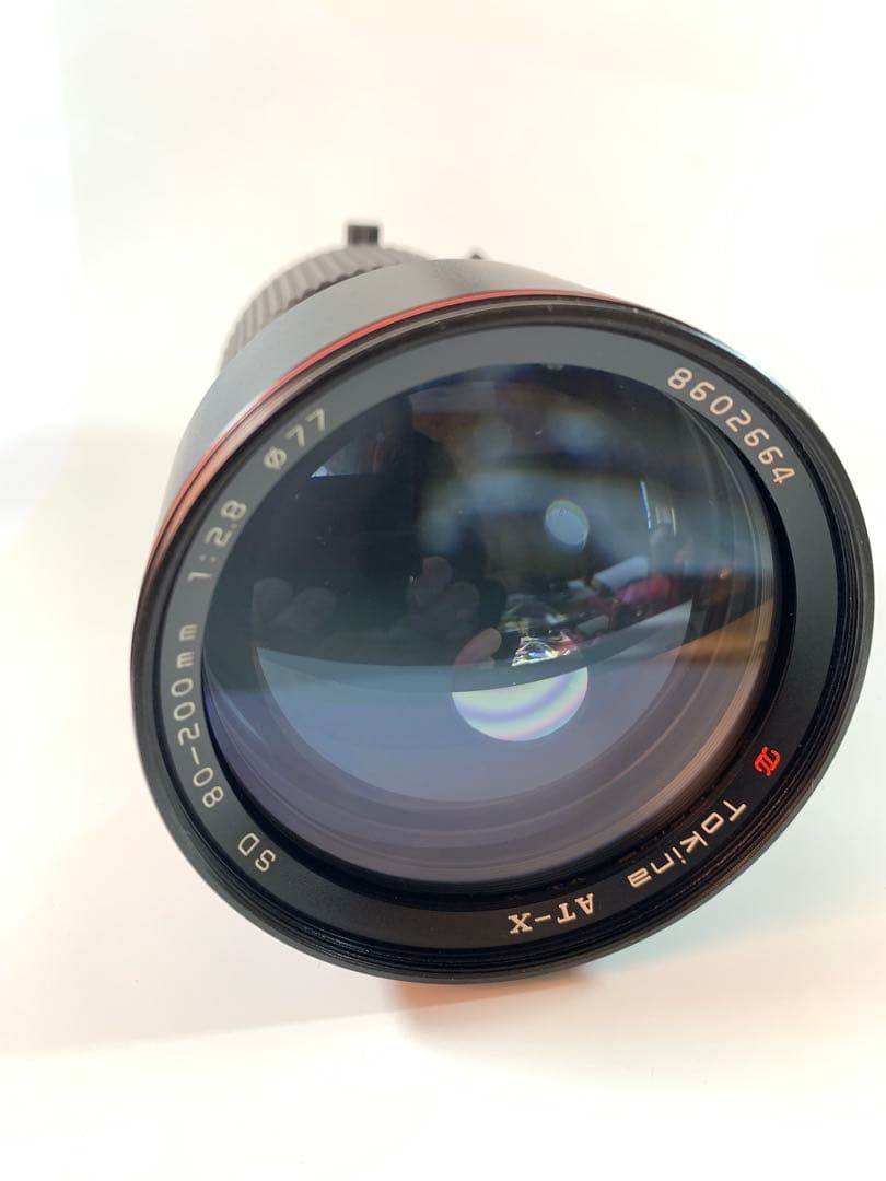 ニコンFマウントのトキナーズームレンズ80-200mm f/2.8
