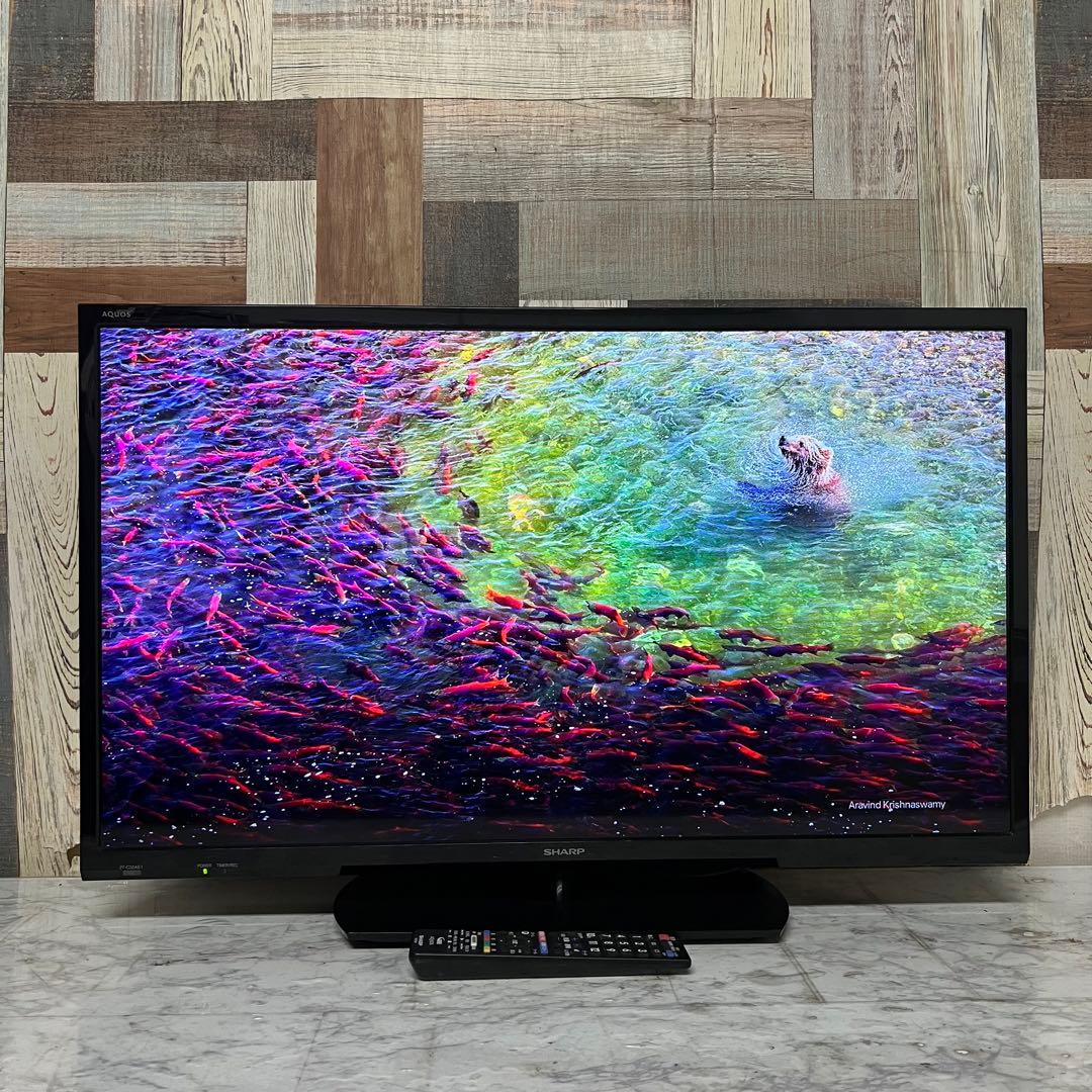 リクエスト価格全国送料込シャープ 32V型AQUOS液晶TV音声クッキリモード