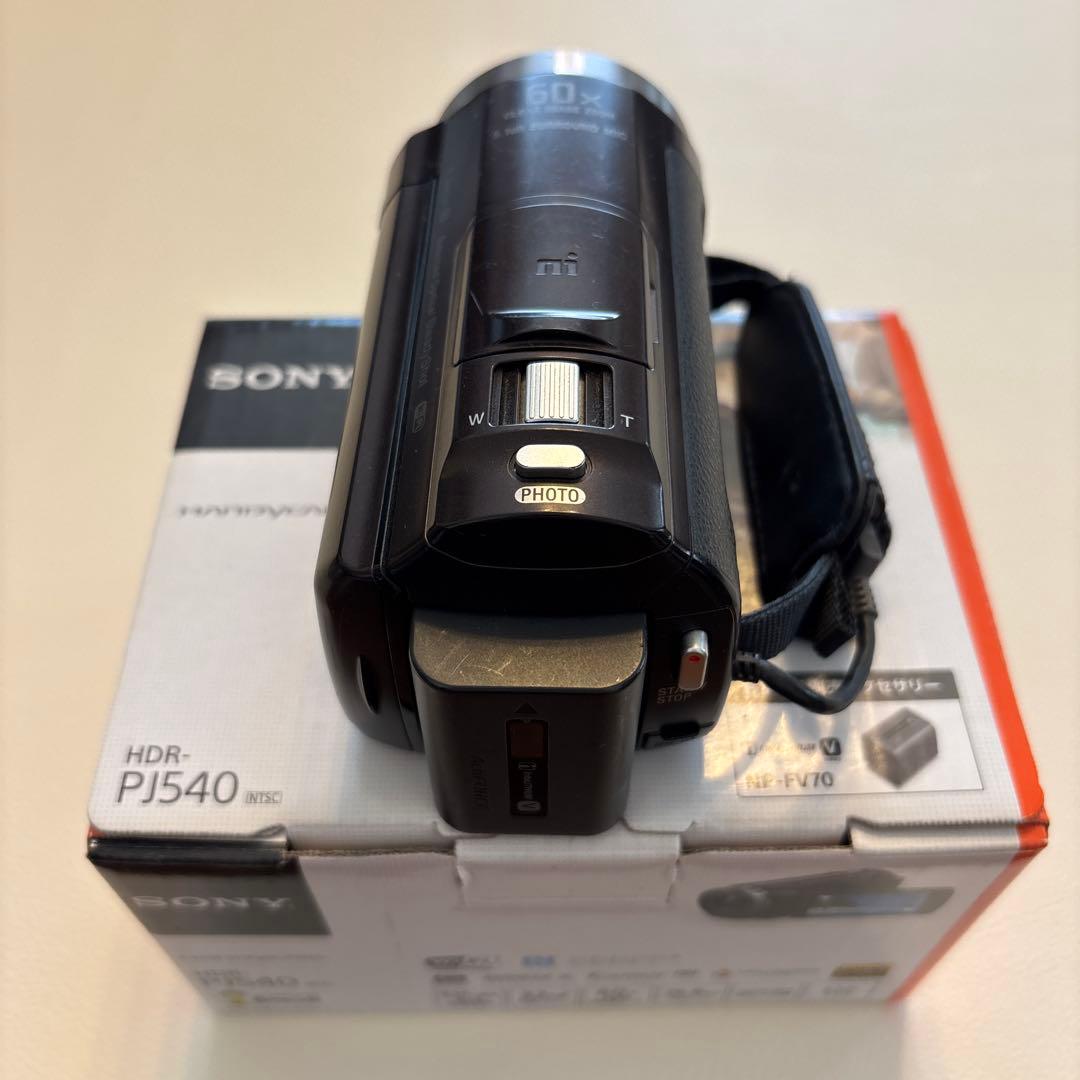 SONY HDR-PJ540 ビデオカメラ 本体　おまけつき