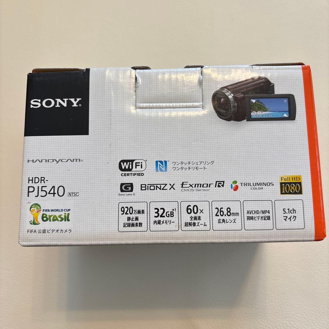 SONY HDR-PJ540 ビデオカメラ 本体　おまけつき