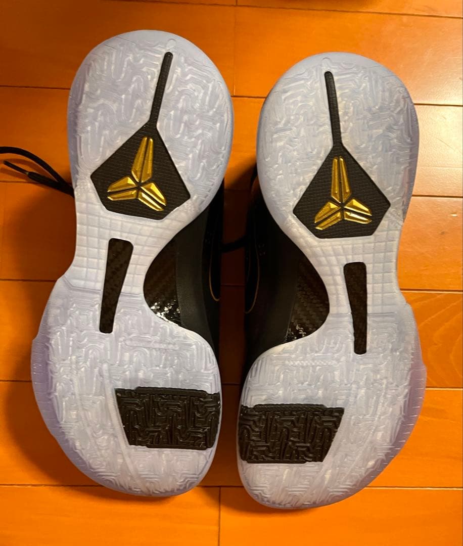 Nike バスケットボールシューズ 黒紫金