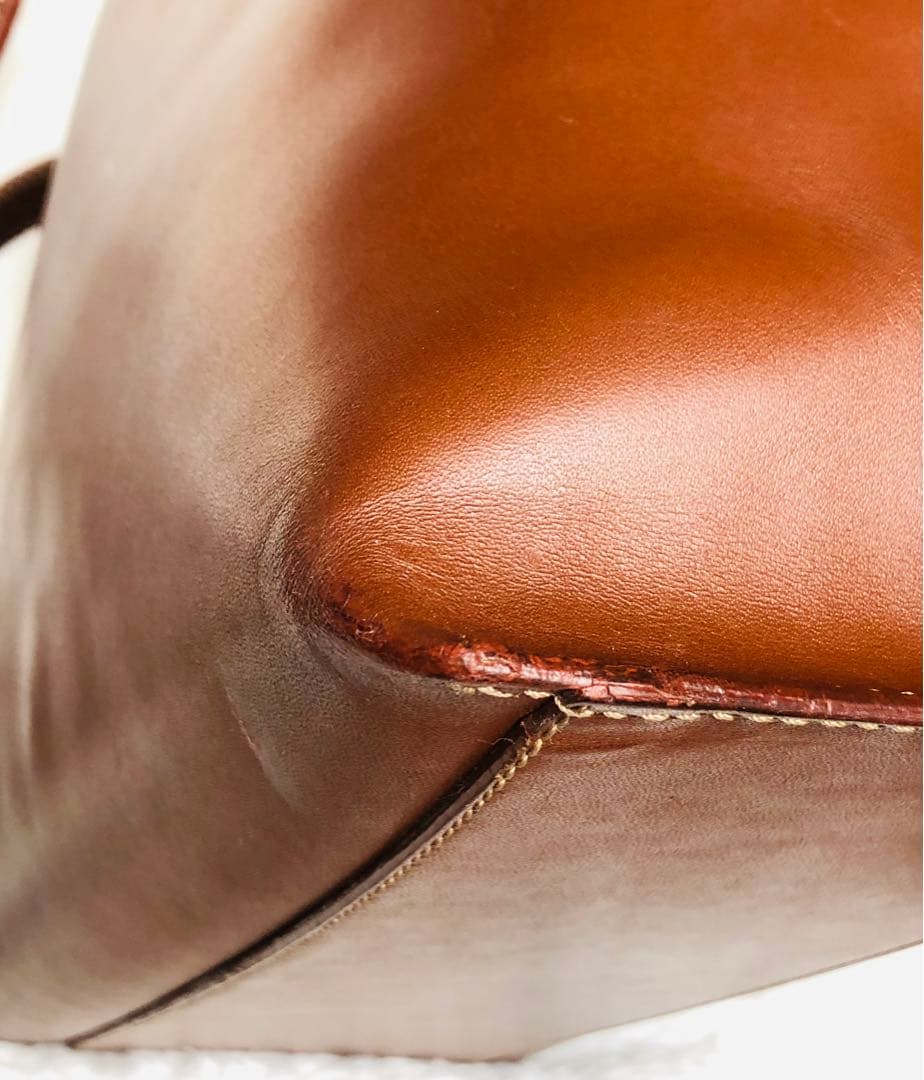 バーバリー バッグ ノバチェック ブラウン MADE IN ITALY