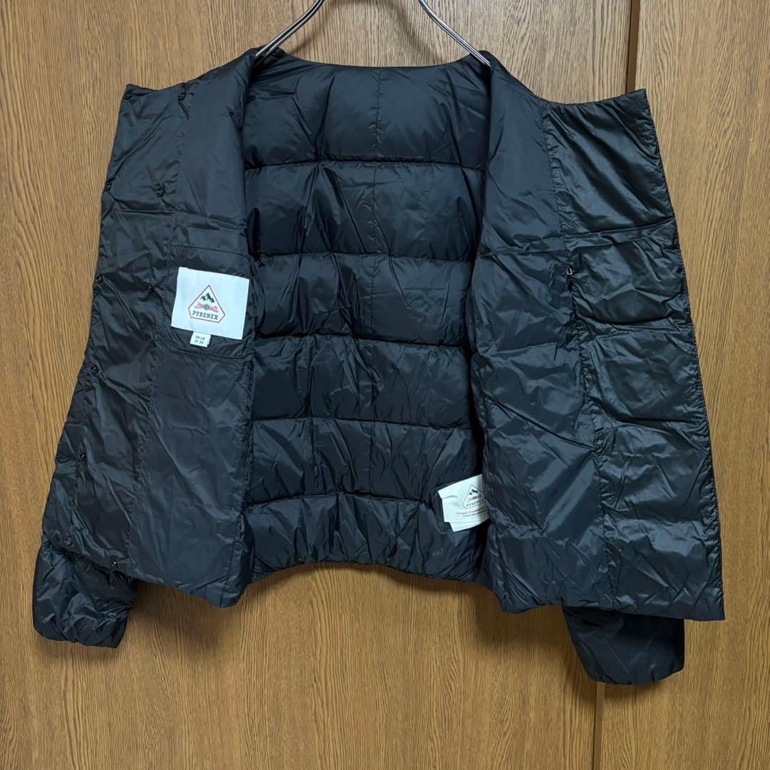ピレネックス PYRENEX カンヌ CANNES ライトダウン ブラック