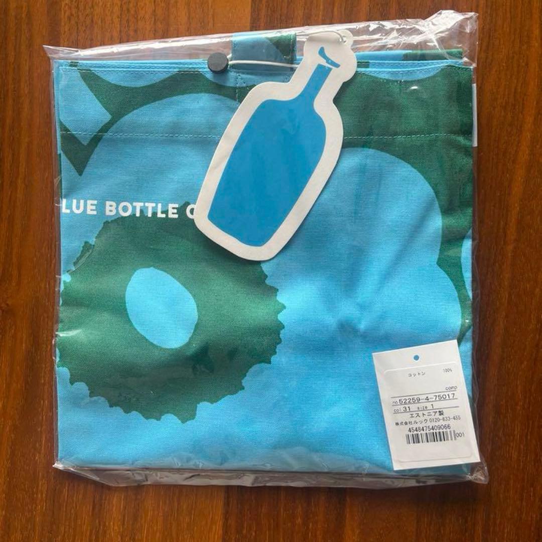 ブルーボトルコーヒー マリメッコ　コラボ　トートバッグ　エストニア製