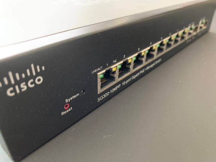 その他 CISCO SYSTEMS SG300-10MPP-JP