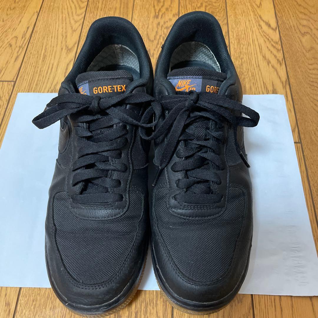 Nike AirForce 1 GORE-TEX ブラック×オレンジ27.5cm