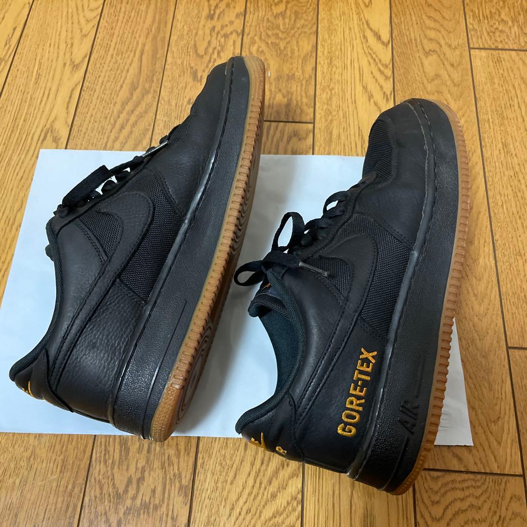 Nike AirForce 1 GORE-TEX ブラック×オレンジ27.5cm