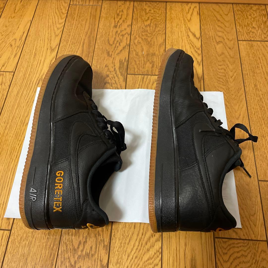 Nike AirForce 1 GORE-TEX ブラック×オレンジ27.5cm