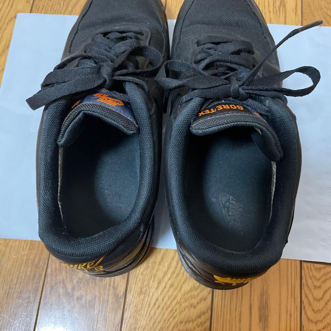 Nike AirForce 1 GORE-TEX ブラック×オレンジ27.5cm
