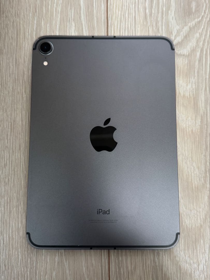 Apple iPad mini 第6世代 スペースグレー本体　wifi 64GB