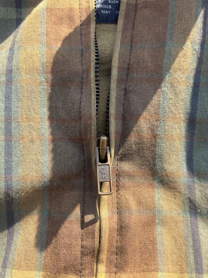 90s ポロ ラルフローレン オイルドジャケット コーデュロイ襟