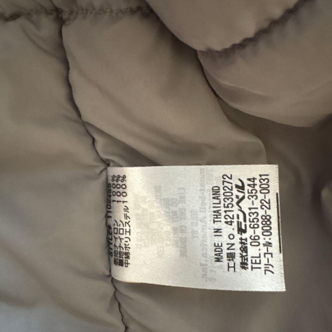 【美品】モンベル mont-bell パウダーライトパーカ　パープル