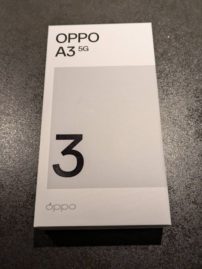 【美品】Y!mobile OPPO A3 5G 本体 (端末代一括払い済み)