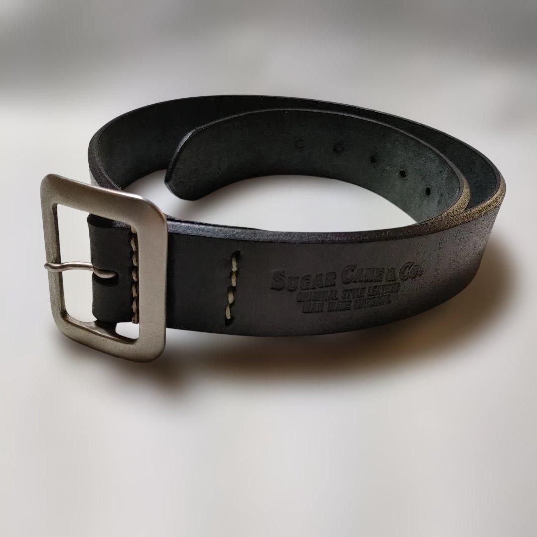 シュガーケーン SUGAR CANE ギャリソンベルト ブラック 34インチ