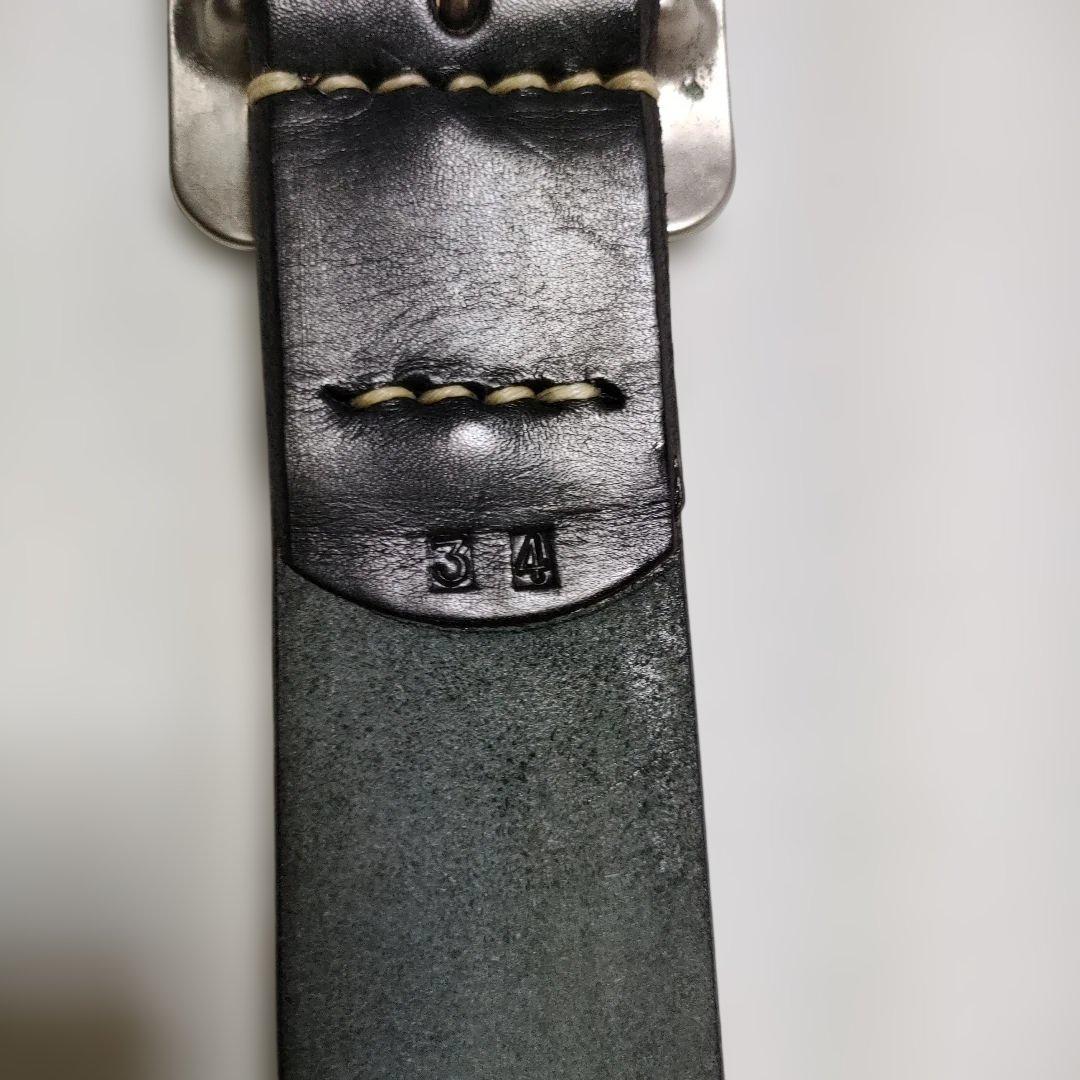 シュガーケーン SUGAR CANE ギャリソンベルト ブラック 34インチ