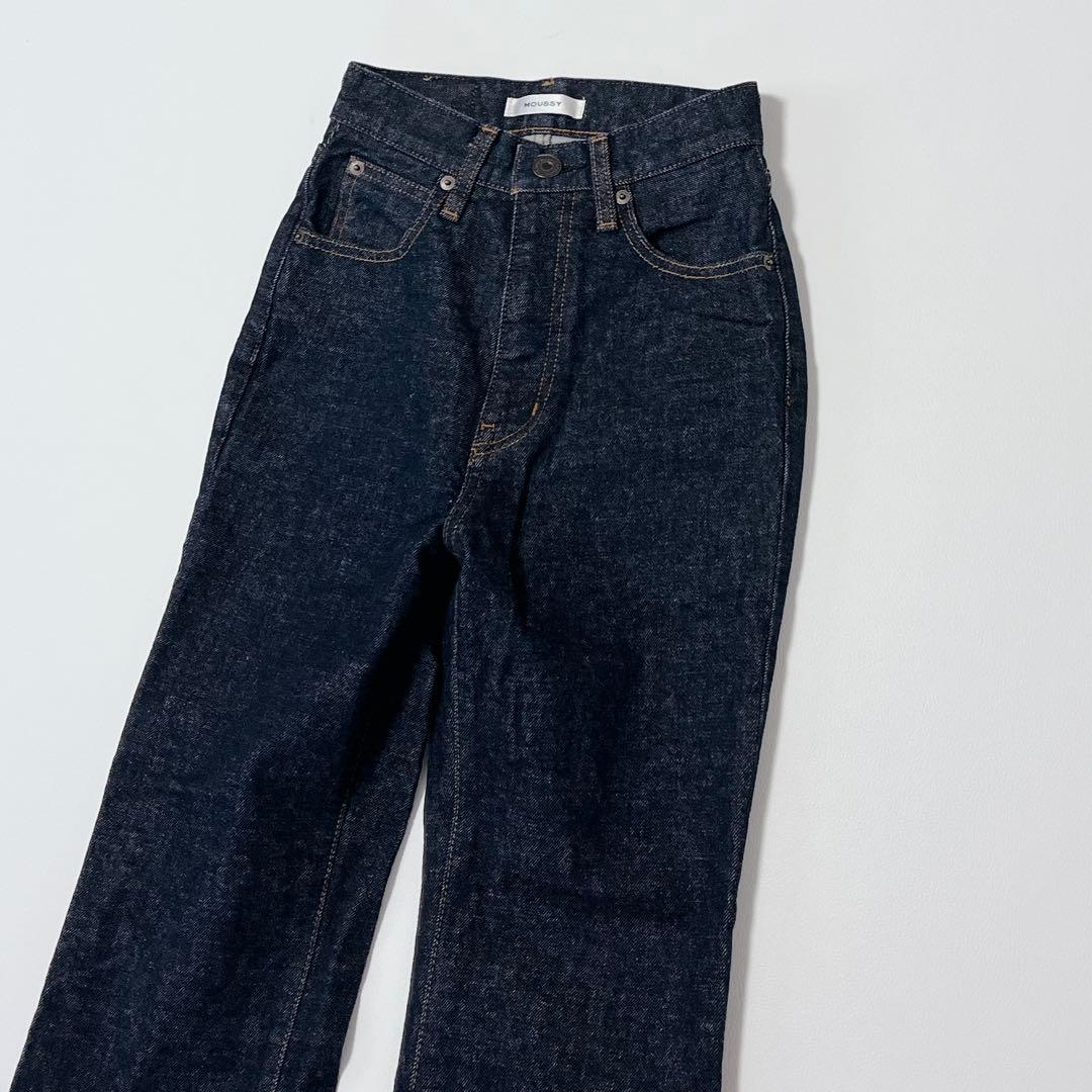 未使用級✨ 人気　現行　MOUSSY MVS デニムパンツ　フレア　24