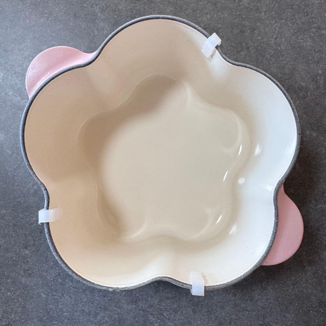 ルクルーゼ ココットフルール ココットフラワー シュガーピンク ピンク 20cm