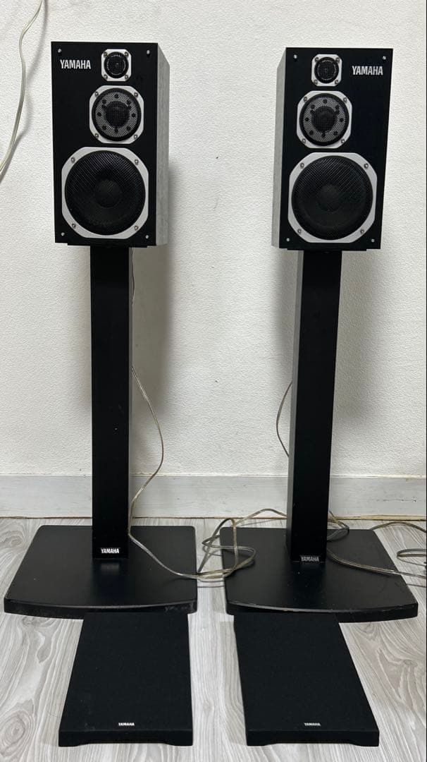 YAMAHA NS-1000MM モニタースピーカー　台付