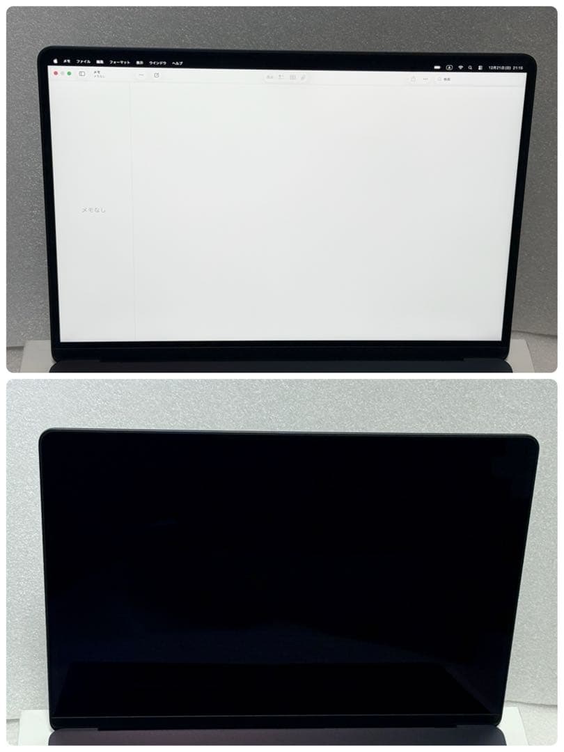 極美品　バッテリー100%　充放電回数27回　MacBook Air 15 M3