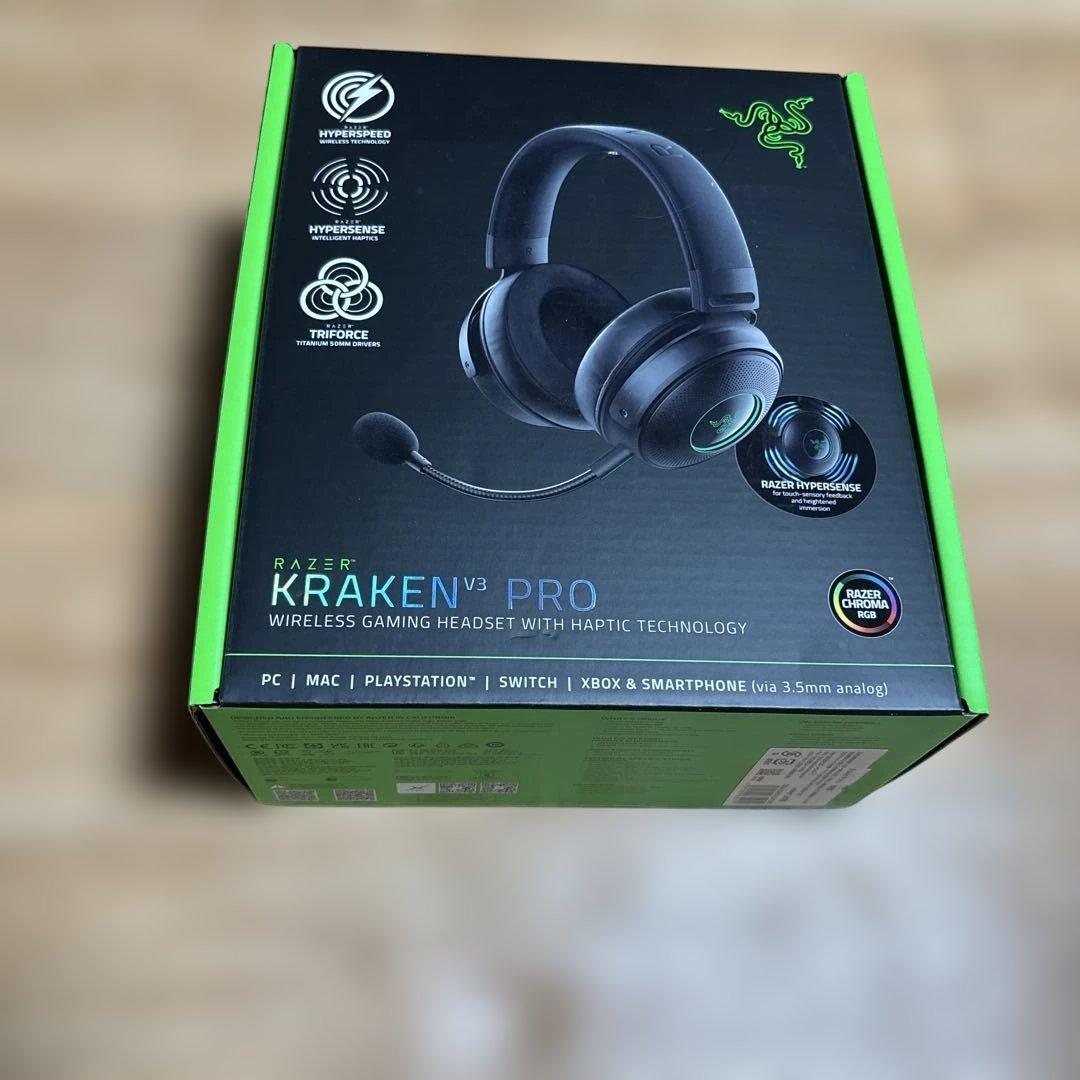 RAZER KRAKEN V3 PRO ワイヤレス　ゲーミングヘッドセット