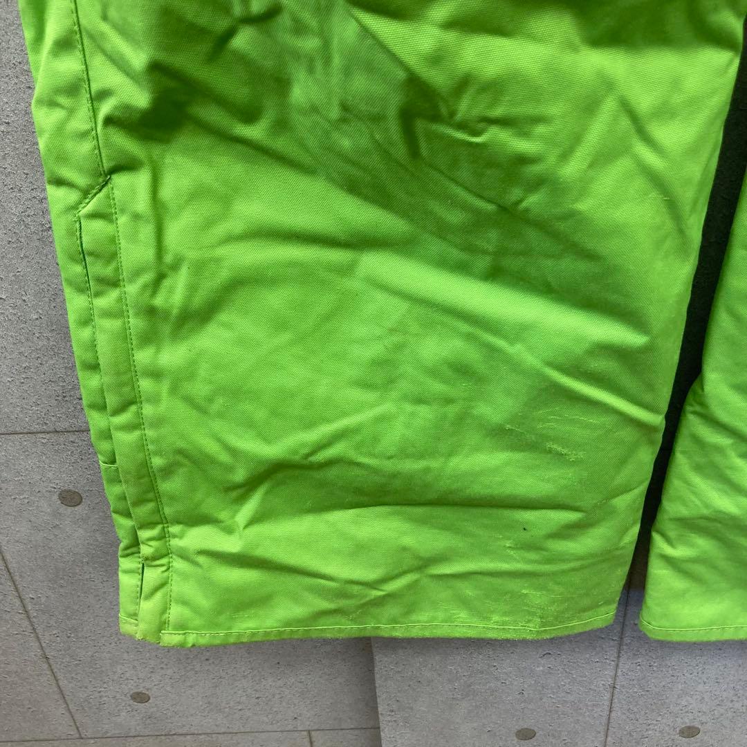 kissmark キスマーク スノーボードウェア パンツ メンズ L 黄緑