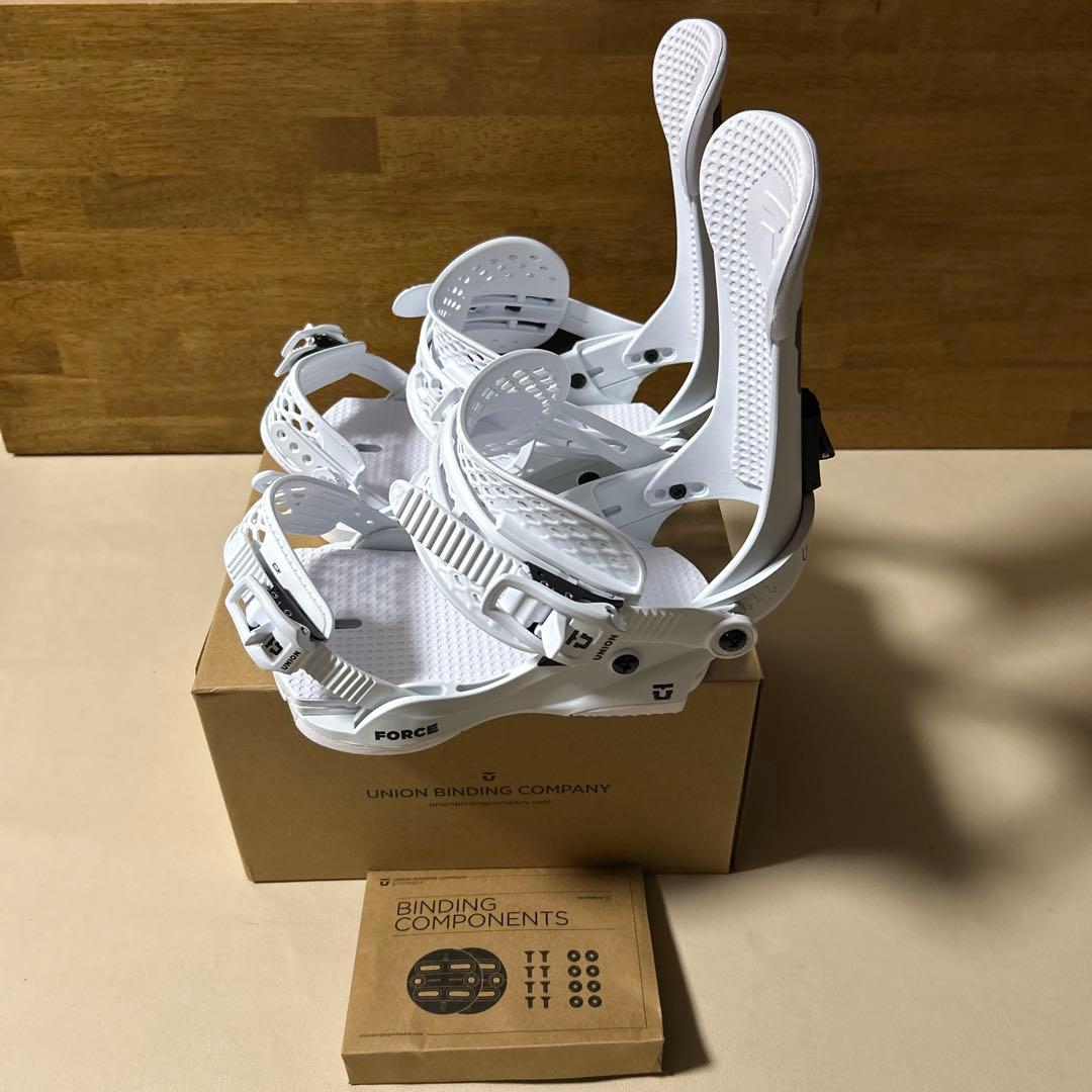 UNIONビンディング25/26FORCE CLASSIC WHTカラーMサイズ