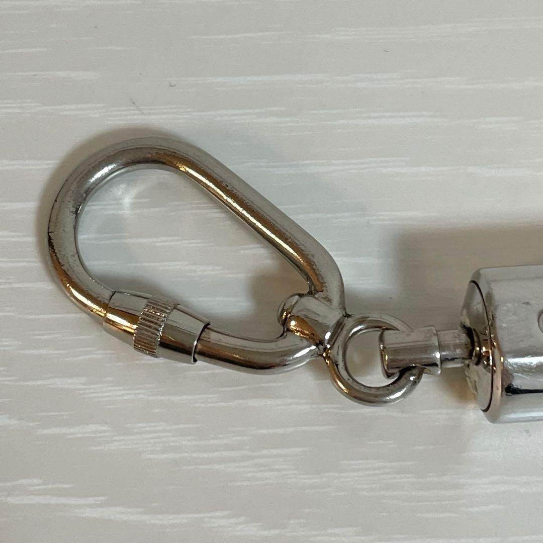 グッチ GUCCI キーホルダー　キーリング　カラビナ シルバー